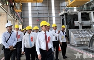 Vietnam’s first aluminum ingot product unveiled